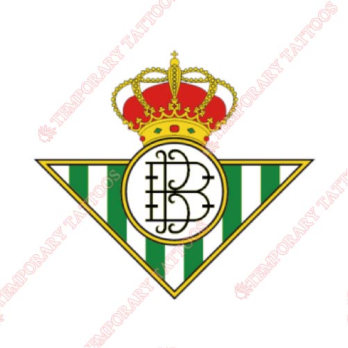 Real Betis Customize Temporary Tattoos Stickers NO.8448